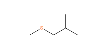 2-Methyl-1-(methylsulfanyl)-propane